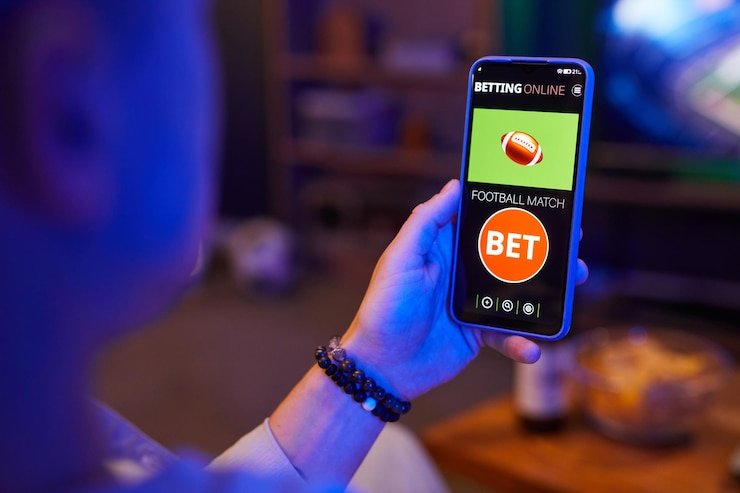 Bet selection interface on Plushie Frenzy mobile
